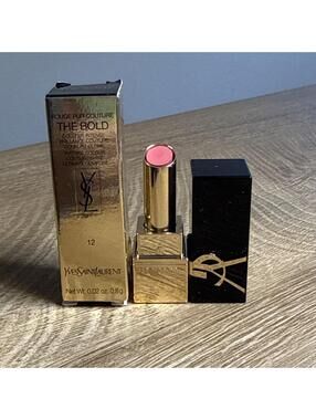 Yves Saint Laurent YSL Rouge Pur Couture Bold Intense Color 12 Nu Incongru New